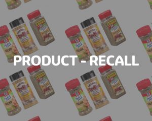 McCormick and Frank's Seasonings Recall